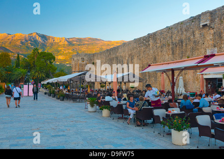 Città Vecchia (Stari Grad), Budva, Montenegro Foto Stock