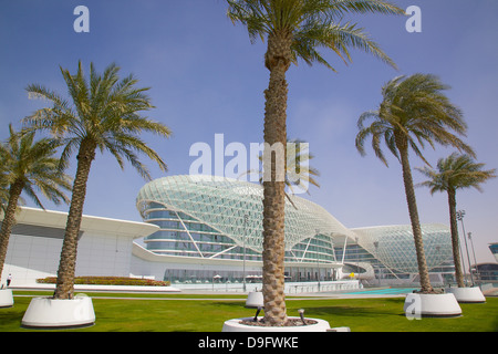 Il Viceroy Hotel, Yas Island, Abu Dhabi, Emirati Arabi Uniti, Medio Oriente Foto Stock