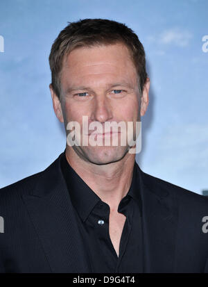 Aaron Eckhart "battaglia: Los Angeles Los Angeles Premiere detenute al Regency Village Theatre di Westwood, California - 08.03.11 Foto Stock