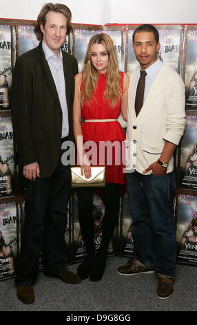 Will Smith, Keeley Hazell e Ukweli Roach all'UK film premiere di 'Venere e il Sole " Londra, Inghilterra - 10.03.11 Foto Stock