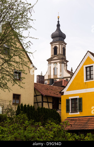 Chiesa St Johannis o Johannes in Castell Germania Foto Stock