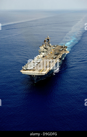 Assalto anfibio nave USS Makin Island. Foto Stock