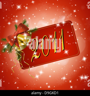 Abstract merry christmas background. Eps vettoriali10 illustrazione Foto Stock