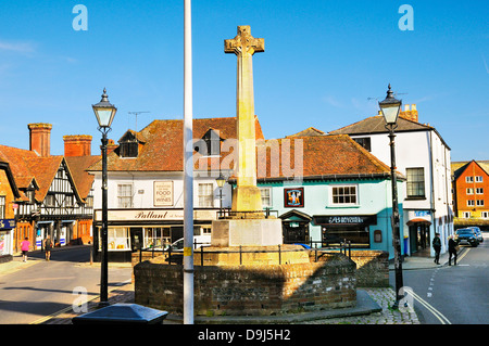 Arundel Town Center West Sussex, in Inghilterra, Regno Unito Foto Stock