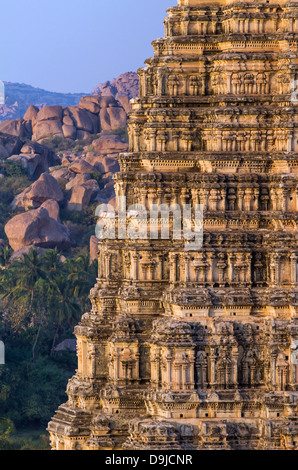 Tempio Virupaksha in Hampi, Karnataka, India Foto Stock
