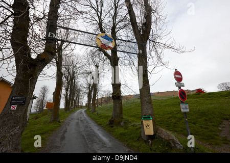 Centro nazionale entrainement commando cnec nazionale formazione commando mont-louis pyrenees-orientales francia Foto Stock