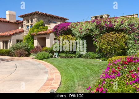 Home colorati in Point Loma a San Diego in California. Foto Stock