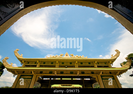 Dai templi Nam e parco di safari in Vietnam. Di interesse turistico, culturale e storica zona Foto Stock
