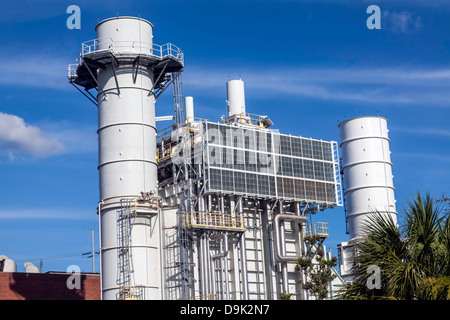 GRU John R. Kelly Pianta degli impianti di generazione di energia di per sé Gainesville. Foto Stock