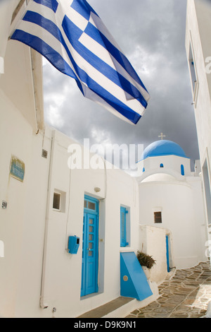 Isola di Paros, Cicladi, il Mare Egeo, in Grecia, in Europa Foto Stock
