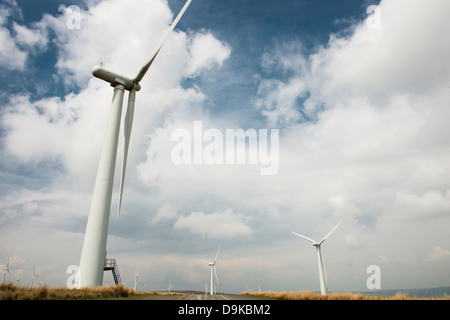 Carno wind farm, Powys, Mid Wales, Regno Unito Foto Stock