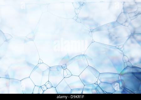 Close up dettaglio di bolle Foto Stock