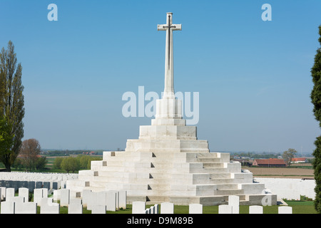 Uno dei quattro memoriali in Ypres Salient la commemorazione della prima guerra mondiale morti Foto Stock