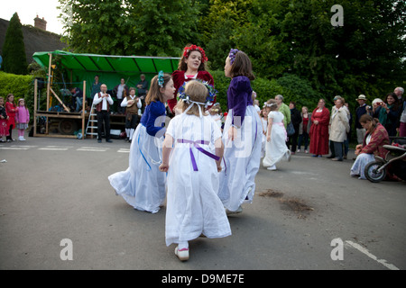 La puledra Loo a Ashmore, vicino a Shaftesbury Foto Stock
