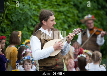 La puledra Loo a Ashmore, vicino a Shaftesbury Foto Stock