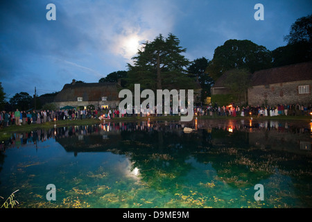 La puledra Loo a Ashmore, vicino a Shaftesbury Foto Stock