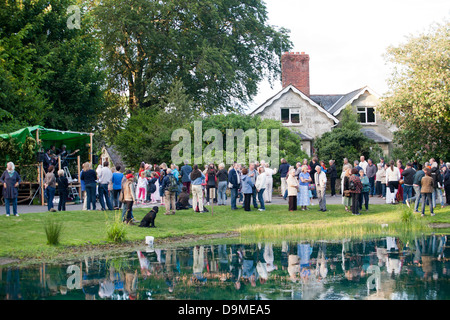 La puledra Loo a Ashmore, vicino a Shaftesbury Foto Stock