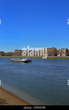 Chelsea Embankment, Cheyne Walk, Kensington e Chelsea, London, Regno Unito Foto Stock