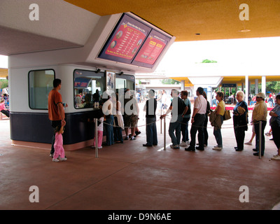Visitatori,epcot center,Orlando,Florida, Stati Uniti d'America Foto Stock