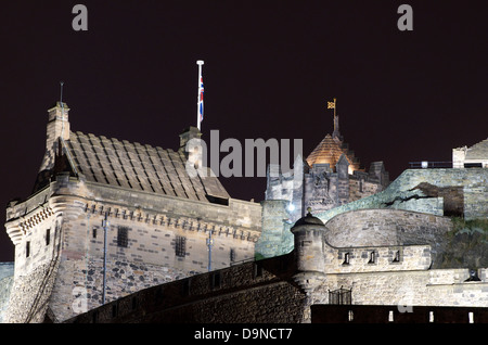 Il Castello di Edimburgo. Foto Stock