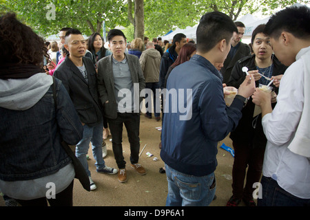 Vietnam Festival aperto 2013 (VOF 2013) è una cultura Vietnamita festival che celebra il meglio del Vietnam a Londra. Foto Stock