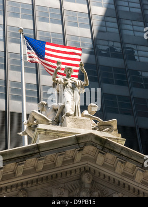 La divisione di appello Courthouse di NY Stato, NYC Foto Stock