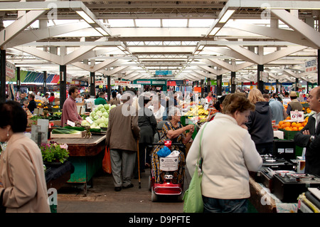 Mercato di Leicester, Leicester, Regno Unito Foto Stock