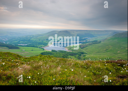 Serbatoio Dovestone in mattina presto Foto Stock