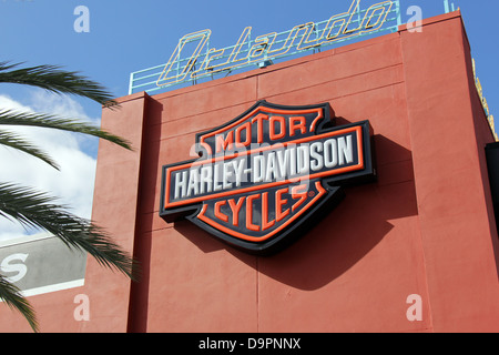 Orlando, Florida, Harley Davidson concessionario. Foto Stock