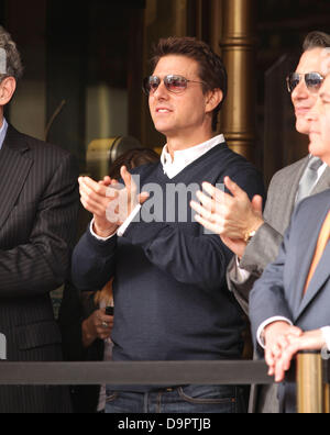 Hollywood, California, USA. Il 23 giugno, 2013. Tom Cruise arriva per il Walk of Fame in onore di Jerry Bruckheimer Credito: Lisa O'Connor/ZUMAPRESS.com/Alamy Live News Foto Stock