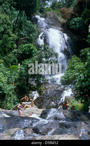 Na Muang cascate Koh Samui Thailandia Asia Foto Stock