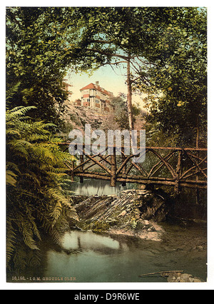 [Groudle Glen e Hotel, Isola di Man] (LOC) Foto Stock