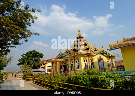 Phaung Daw Oo tempio Lago Inle Myanmar Foto Stock