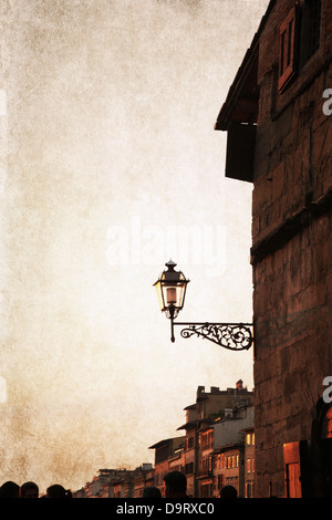 Firenze, Italia, immagine in vecchio stile di colore Foto Stock