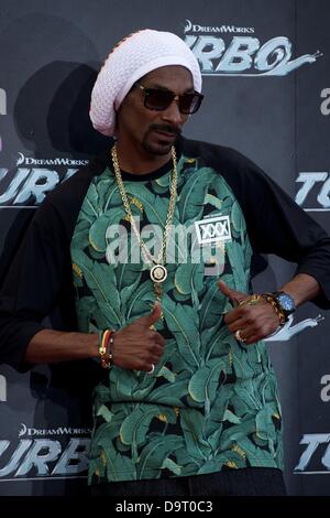Barcellona, Spagna. Giugno 25, 2013. Snoop Dogg assiste 'turbo' Presentazione mondiale al CCIB su Giugno 25, 2013 a Barcellona Credito: ZUMA Press, Inc./Alamy Live News Foto Stock