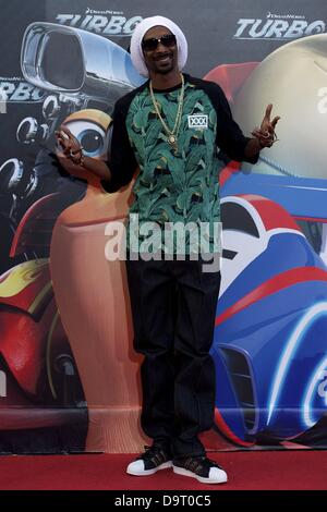 Barcellona, Spagna. Giugno 25, 2013. Snoop Dogg assiste 'turbo' Presentazione mondiale al CCIB su Giugno 25, 2013 a Barcellona Credito: ZUMA Press, Inc./Alamy Live News Foto Stock