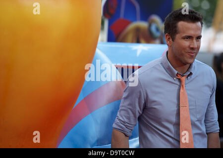 Barcellona, Spagna. Giugno 25, 2013. Ryan Reynolds assiste 'turbo' Presentazione mondiale al CCIB su Giugno 25, 2013 a Barcellona Credito: ZUMA Press, Inc./Alamy Live News Foto Stock