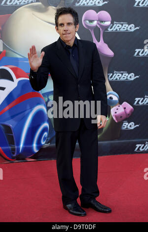 Barcellona, Spagna. Giugno 25, 2013. Ben Stiller assiste 'turbo' Presentazione mondiale al CCIB su Giugno 25, 2013 a Barcellona Credito: ZUMA Press, Inc./Alamy Live News Foto Stock