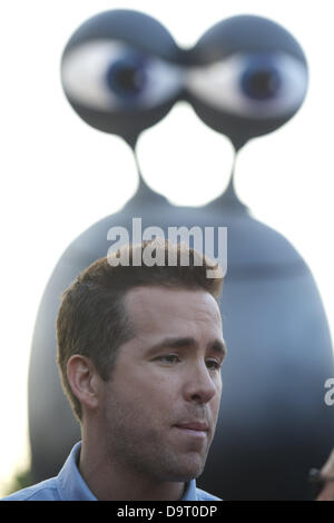 Barcellona, Spagna. Giugno 25, 2013. Ryan Reynolds assiste 'turbo' Presentazione mondiale al CCIB su Giugno 25, 2013 a Barcellona Credito: ZUMA Press, Inc./Alamy Live News Foto Stock