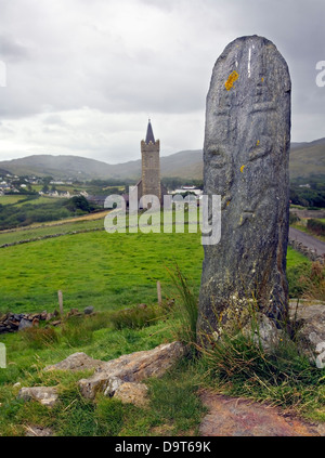 A Glencolumbkille, County Donegal, Irlanda, Europa. Foto Stock