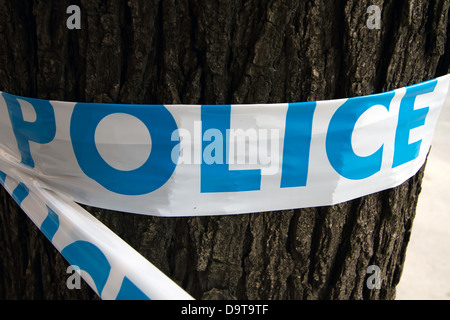 La polizia area chiusa a Budapest Ungheria Foto Stock