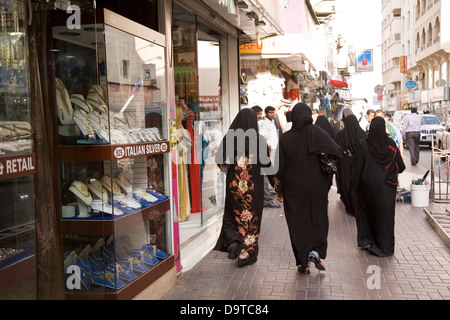 Il vecchio quartiere di Deira è uno dei la maggior parte delle impostazioni di pressione atmosferica a Dubai U.A.E. Foto Stock