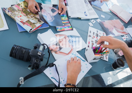 Foto di foto e riviste Foto Stock