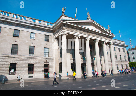 L'Ufficio Generale delle Poste edificio (1818) O'Connell street central Dublino Irlanda Europa Foto Stock
