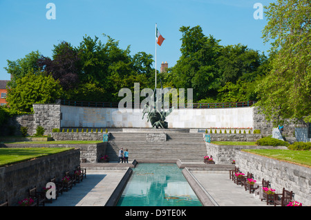 Giardino della Rimembranza memorial (1966) Parnell Square centrale di Dublino Irlanda Europa Foto Stock