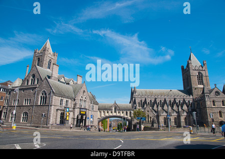 Dublinia museo vivente di storia nel Sinodo dei Vescovi della Chiesa di Cristo la cattedrale e la Chiesa di Cristo la Chiesa Cattedrale di Dublino centrale Foto Stock