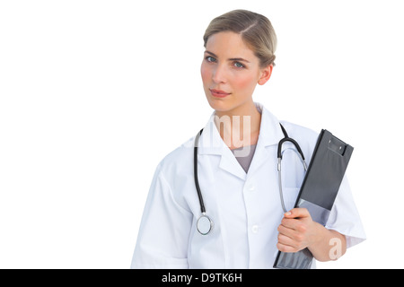 Seria azienda infermiere negli appunti Foto Stock