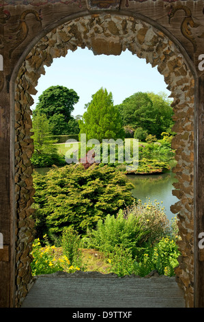 sandringham house gardens, norfolk, inghilterra Foto Stock