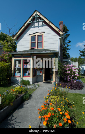 Un libro usato store, Friday Harbor,San Juan Island,Washington. Foto Stock