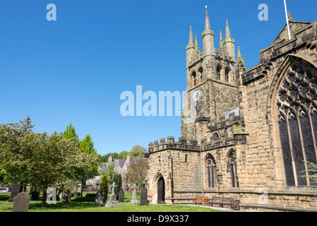 San Giovanni Battista Tideswell - noto come Cattedrale di picco. Tideswell, Derbyshire, in Inghilterra. Foto Stock